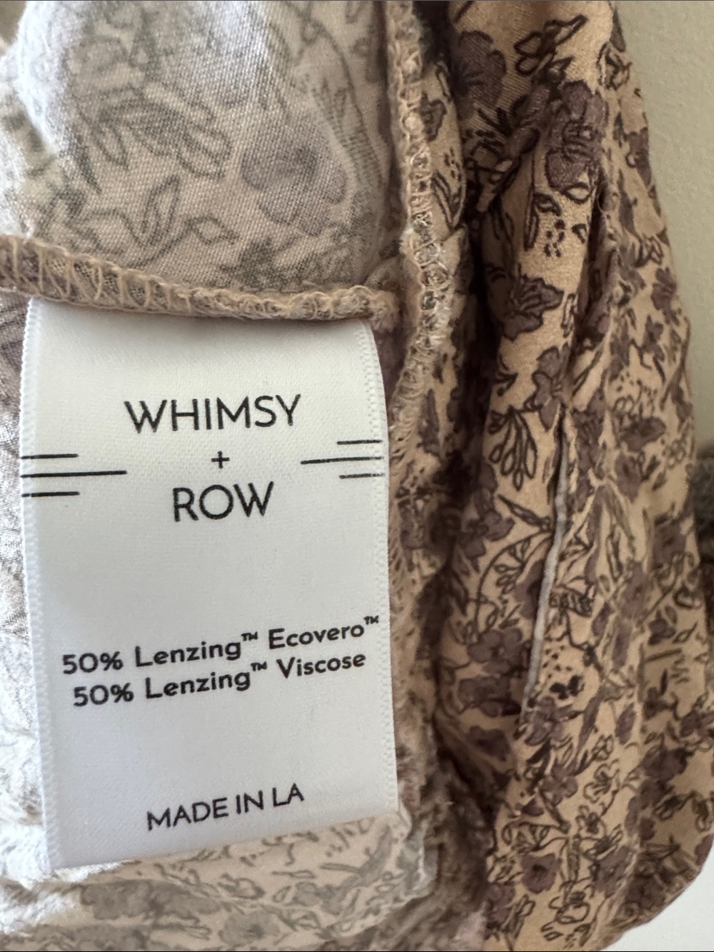 Whimsy + Row • Floral Ruffle Tie-Front Tank Top - Picture 5 of 5